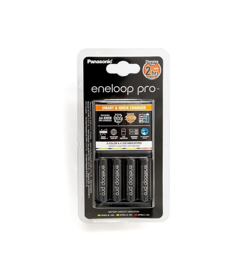 Panasonic Eneloop Pro Smart & Quick Charger AA 4pcs 2H